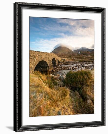 Sligachan Bridge, Isle of Skye Scotland UK-Tracey Whitefoot-Framed Photographic Print