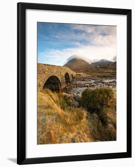 Sligachan Bridge, Isle of Skye Scotland UK-Tracey Whitefoot-Framed Photographic Print