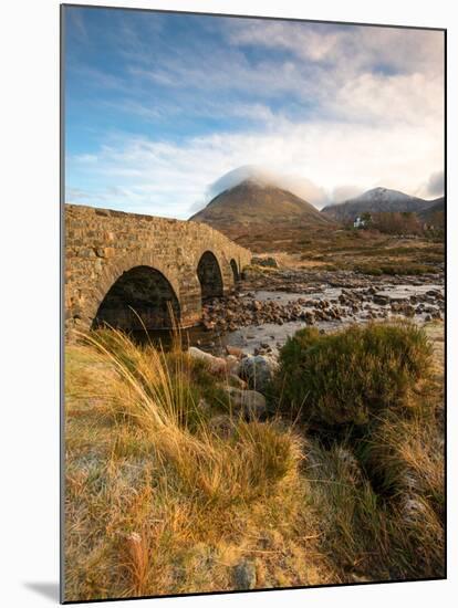 Sligachan Bridge, Isle of Skye Scotland UK-Tracey Whitefoot-Mounted Photographic Print