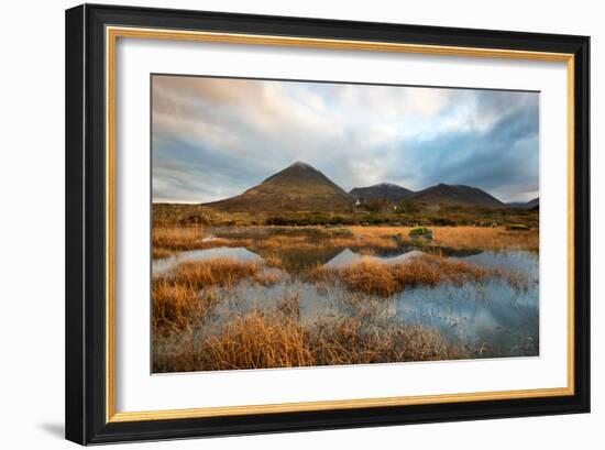 Sligachan Bridge, Isle of Skye Scotland UK-Tracey Whitefoot-Framed Photographic Print