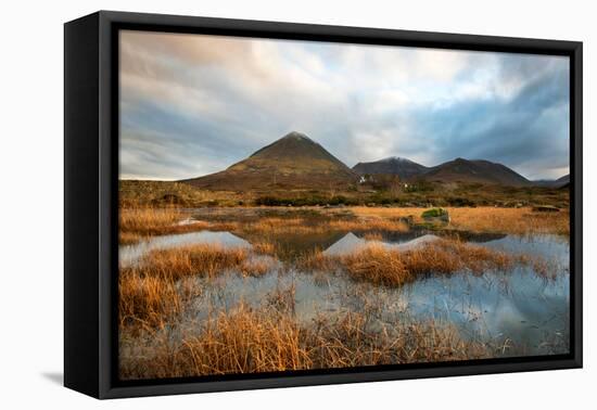 Sligachan Bridge, Isle of Skye Scotland UK-Tracey Whitefoot-Framed Premier Image Canvas