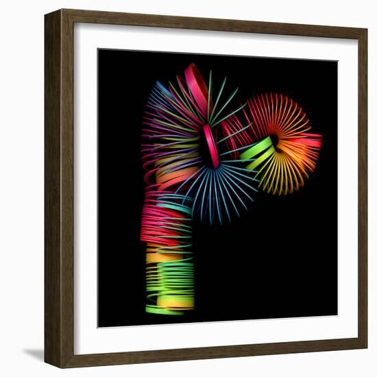 slinky-Magda Indigo-Framed Photographic Print