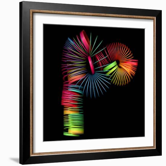 slinky-Magda Indigo-Framed Photographic Print