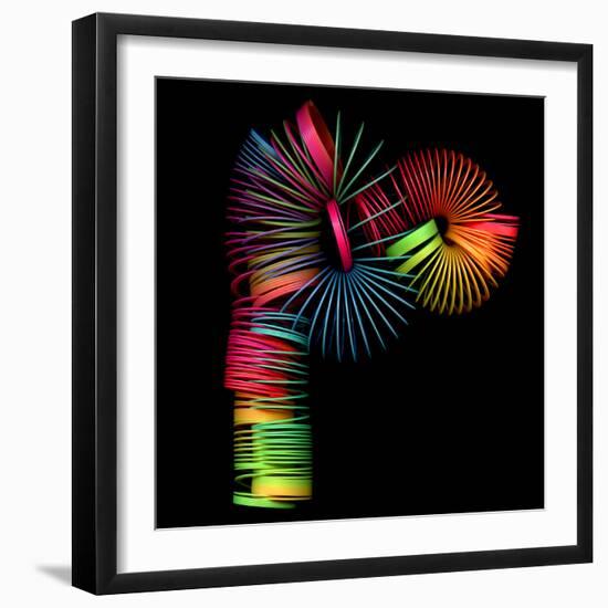 slinky-Magda Indigo-Framed Photographic Print