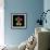 slinky-Magda Indigo-Framed Photographic Print displayed on a wall