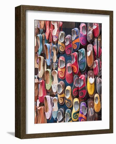 Slippers, Essaouira, Morocco-William Sutton-Framed Photographic Print