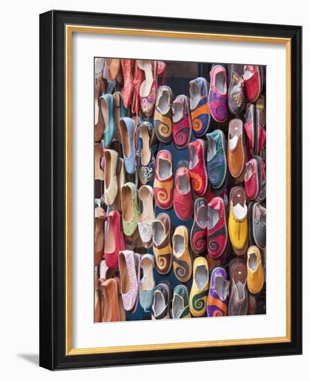 Slippers, Essaouira, Morocco-William Sutton-Framed Photographic Print