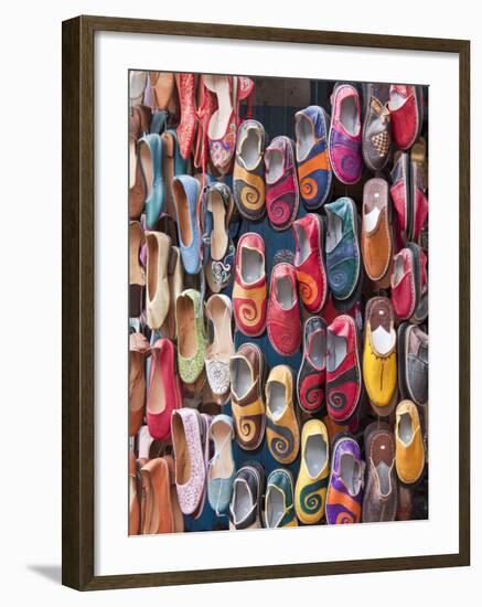 Slippers, Essaouira, Morocco-William Sutton-Framed Photographic Print