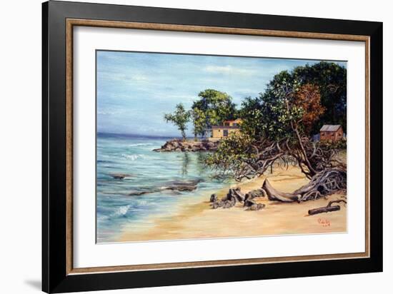 Slipping Sand, 1999-Victor Collector-Framed Giclee Print