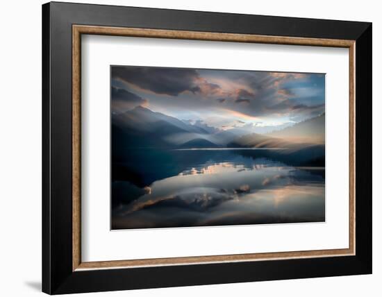 Slocan Lake At Sunset 6-Ursula Abresch-Framed Photographic Print