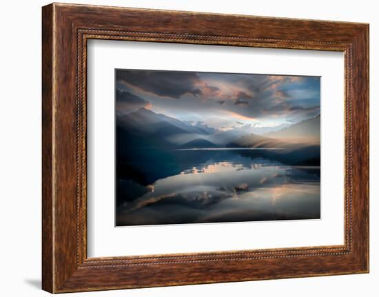 Slocan Lake At Sunset 6-Ursula Abresch-Framed Premium Photographic Print