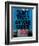 Slogan Modern Poster Abstract Art the Painting; Which Contains A Variety of Characters-emeget-Framed Premium Giclee Print