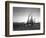 Sloop Sailboat Underway, Circa 1909-Asahel Curtis-Framed Giclee Print