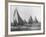 Sloops at Sail, 1915-Edwin Levick-Framed Art Print