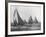 Sloops at Sail, 1915-Edwin Levick-Framed Art Print