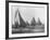 Sloops at Sail, 1915-Edwin Levick-Framed Art Print