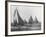 Sloops at Sail, 1915-Edwin Levick-Framed Art Print