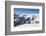 Slope on the Skiing Resort Flumserberg. Switzerland-swisshippo-Framed Photographic Print