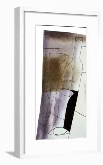 Sloping Vertical, 1981-Ben Nicholson-Framed Art Print