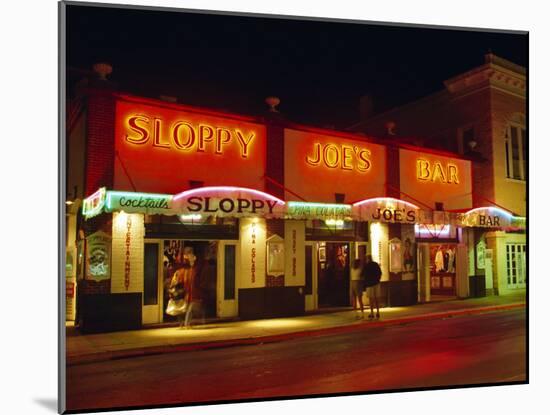 Sloppy Joe's Bar, Duval Street, Key West, Florida, USA-Fraser Hall-Mounted Photographic Print