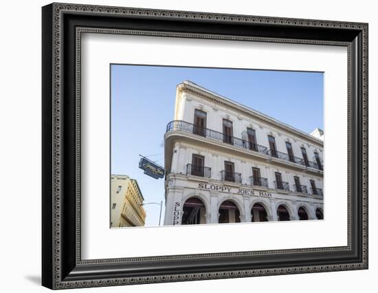 Sloppy Joe's Bar, Havana, Cuba-Jon Arnold-Framed Photographic Print