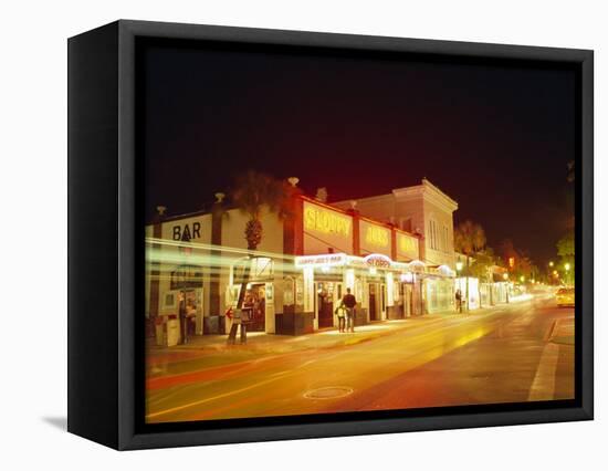 Sloppy Joe's Bar, Key West, Florida, USA-Amanda Hall-Framed Premier Image Canvas