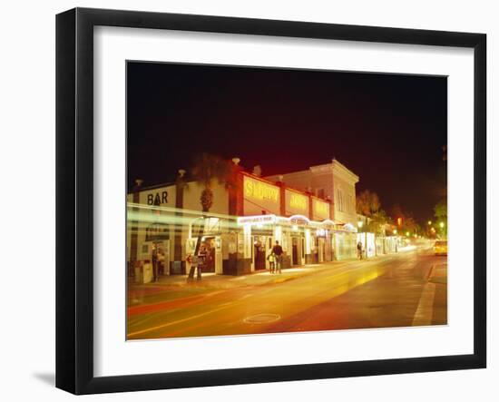Sloppy Joe's Bar, Key West, Florida, USA-Amanda Hall-Framed Photographic Print