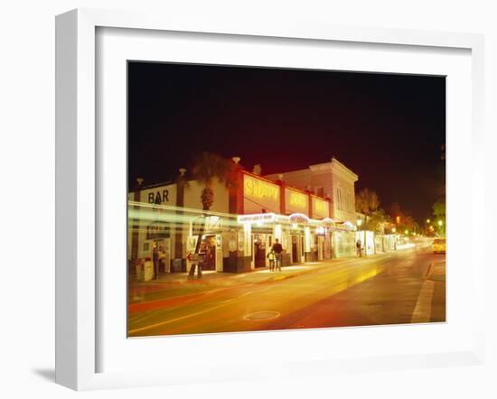 Sloppy Joe's Bar, Key West, Florida, USA-Amanda Hall-Framed Photographic Print