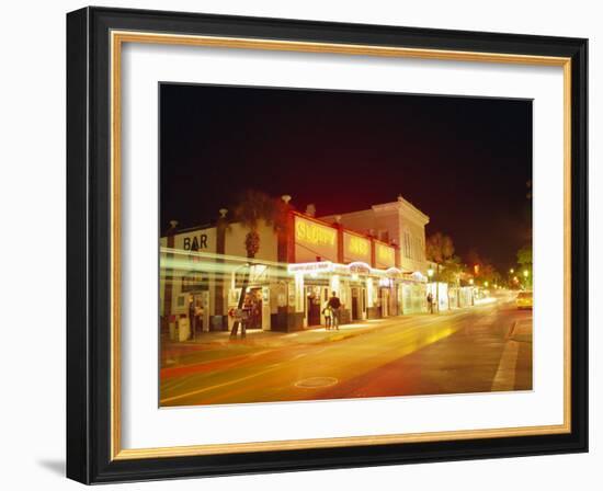 Sloppy Joe's Bar, Key West, Florida, USA-Amanda Hall-Framed Photographic Print