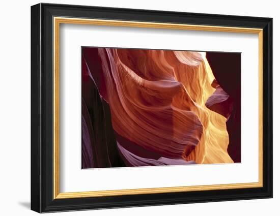 Slot Canyon, Antelope Canyon, Arizona, USA-Charles Gurche-Framed Photographic Print