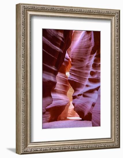 Slot Canyon Single, 2016-null-Framed Photographic Print