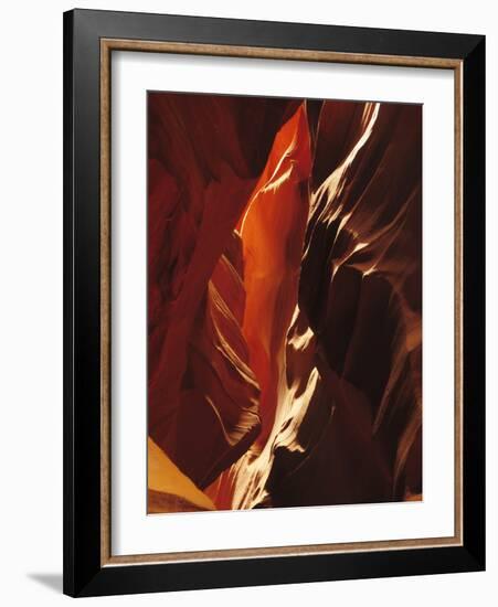 Slot Canyon, Upper Antelope Canyon, Arizona, USA-Michel Hersen-Framed Photographic Print