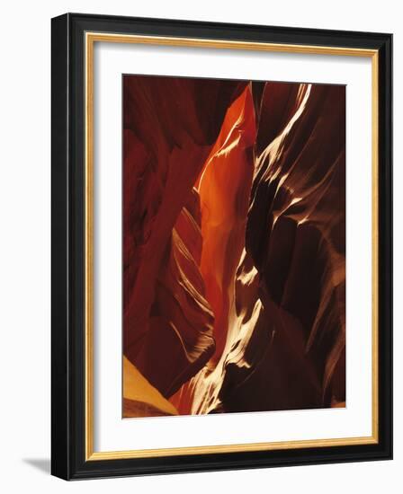 Slot Canyon, Upper Antelope Canyon, Arizona, USA-Michel Hersen-Framed Photographic Print