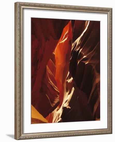 Slot Canyon, Upper Antelope Canyon, Arizona, USA-Michel Hersen-Framed Photographic Print