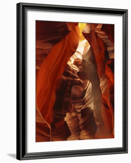 Slot Canyon, Upper Antelope Canyon, Arizona, USA-Michel Hersen-Framed Photographic Print