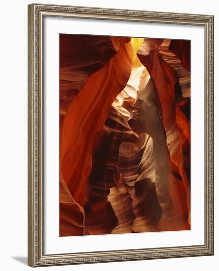 Slot Canyon, Upper Antelope Canyon, Arizona, USA-Michel Hersen-Framed Photographic Print