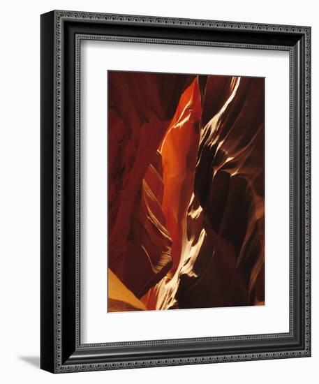 Slot Canyon, Upper Antelope Canyon, Arizona, USA-Michel Hersen-Framed Photographic Print