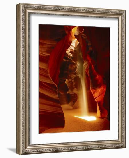 Slot Canyon, Upper Antelope Canyon, Page, Arizona, USA-Michel Hersen-Framed Photographic Print