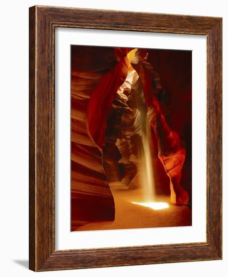 Slot Canyon, Upper Antelope Canyon, Page, Arizona, USA-Michel Hersen-Framed Photographic Print