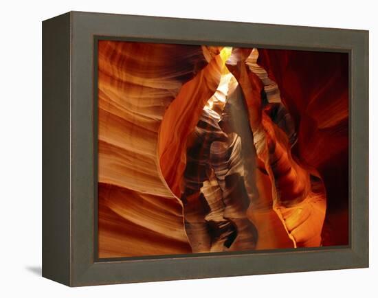 Slot Canyon, Upper Antelope Canyon, Page, Arizona, USA-Michel Hersen-Framed Premier Image Canvas