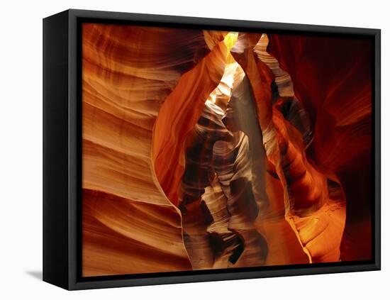 Slot Canyon, Upper Antelope Canyon, Page, Arizona, USA-Michel Hersen-Framed Premier Image Canvas