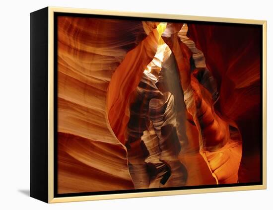 Slot Canyon, Upper Antelope Canyon, Page, Arizona, USA-Michel Hersen-Framed Premier Image Canvas