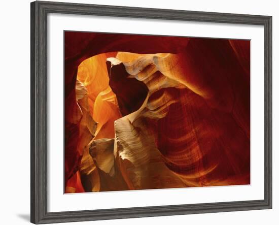 Slot Canyon, Upper Antelope Canyon, Page, Arizona, USA-Michel Hersen-Framed Photographic Print