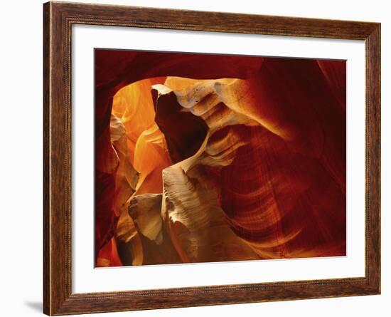 Slot Canyon, Upper Antelope Canyon, Page, Arizona, USA-Michel Hersen-Framed Photographic Print