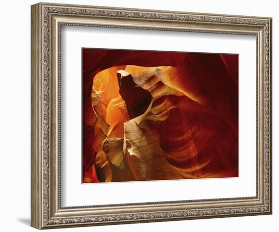 Slot Canyon, Upper Antelope Canyon, Page, Arizona, USA-Michel Hersen-Framed Photographic Print