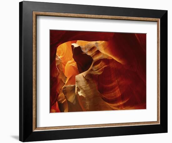 Slot Canyon, Upper Antelope Canyon, Page, Arizona, USA-Michel Hersen-Framed Photographic Print