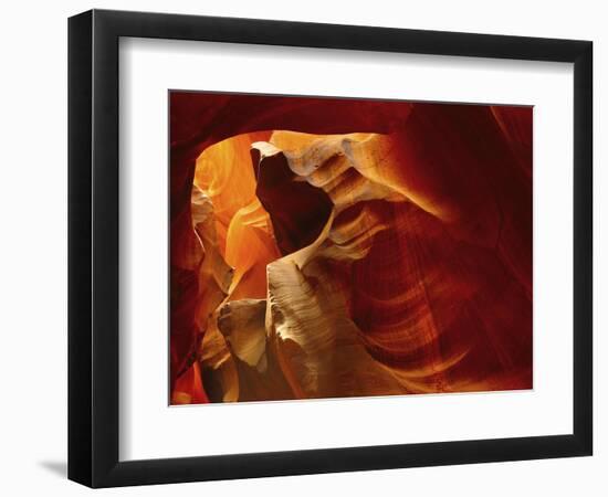 Slot Canyon, Upper Antelope Canyon, Page, Arizona, USA-Michel Hersen-Framed Photographic Print