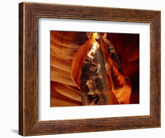 Slot Canyon, Upper Antelope Canyon, Page, Arizona, USA-Michel Hersen-Framed Photographic Print