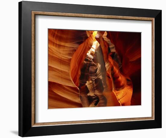 Slot Canyon, Upper Antelope Canyon, Page, Arizona, USA-Michel Hersen-Framed Photographic Print