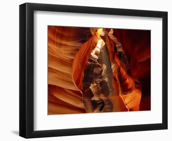 Slot Canyon, Upper Antelope Canyon, Page, Arizona, USA-Michel Hersen-Framed Photographic Print